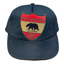 Vtg. 90’s SEMPER VIVA YELLOWSTONE (National Park) Bear SnapBack Yupoong Cap