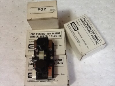 HUBBELL 28318-008 PG2 – Insertro Pulsante Spina Singola Velocità – Nuovo