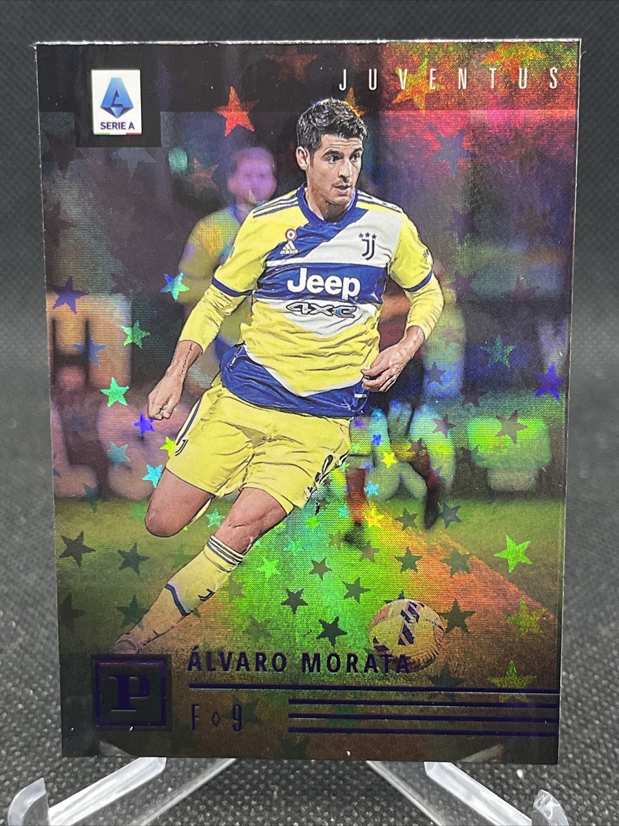 2021-22 Panini Chronicles Serie A Alvaro Morata Purple Astro 2021-22 Panini Chronicles Serie A Alvaro Morata Purple Astro