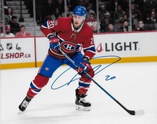 Signed Nicolas Deslauriers Montreal Canadiens Autographed 8x10 Photo #2 Original
