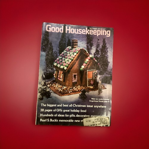 Good Housekeeping Magazin Dezember 1973 Vintage Dessous Werbung Rezepte