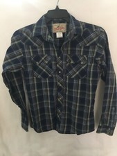 VTG western pearl snap Boys Wrangler Shirt