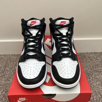 Brand-New DS Nike Dunk High Panda White Black Size 8 Women's / 6.5