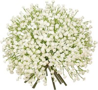 10Er Set KüNstliche Schleierkraut Kunstblumen Gypsophila Hochzeit Party Deko
