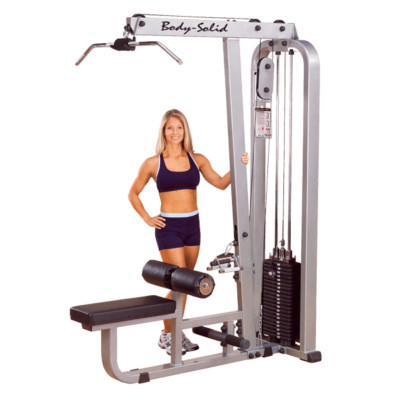 Body-Solid Pro ClubLine  Lat pulldown Mid Row Machine SLM300G/2 210lbs
