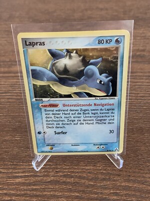 Pokemon Lapras 8/92 Holo Ex Legend Maker Near Mint Deutsch