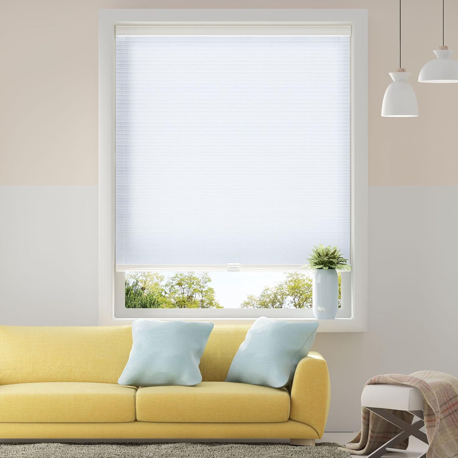 Cordless Light Filtering For Windows Inside