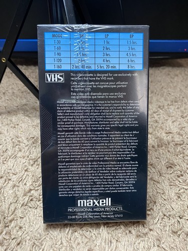 Videokassette Maxell 214016 120 Minuten Gx silber - Bild 2 von 5