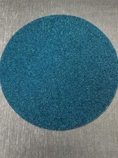 ARTISTIC ACCENTS BEADED ROUND PLACEMATS - TEAL - S/4