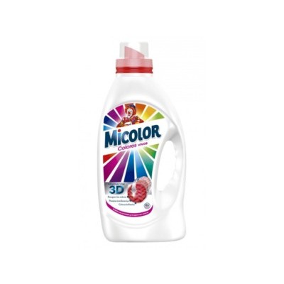 Micolor Gel Detergente Normal Colores Vivos 1L (23 dosis)