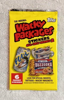 5) X 2005 Topps Wacky Packages All New Series 2 Stickers Factory