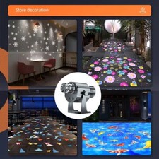 40W-600W 4 Logo, Dynamic Pattern Custom LED Gobo Projector Waterproof Projection