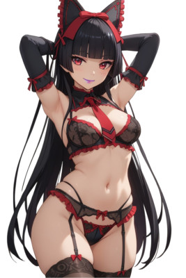Rory Mercury Gate Waifu Weatherproof Anime Sticker 6'' Car Decal