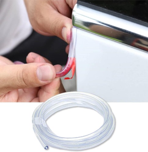 32Ft Clear U Shape Car Door Edge Guards Rubber Seal Trim Molding Strip