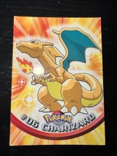 Charizard Topps serie 1 Pokémon No.06 - Non Holo Condizioni Good/EXC