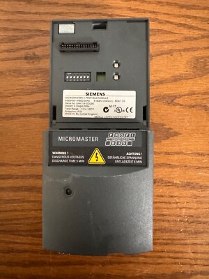 SIEMENS 6SE6400-1PB00-0AA0 MICROMASTER 4 PROFIBUS MODULE
