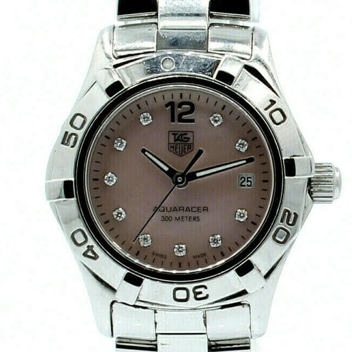Ladies TAG HEUER Aquaracer Pink Mother 