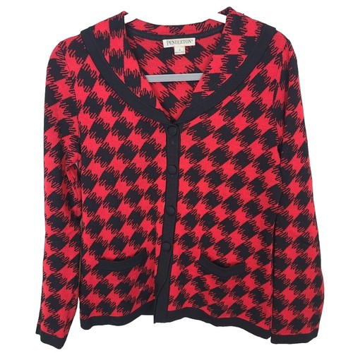 Manteau Pendleton En Laine Vierge Oversize Rouge – Taille 12 US, Style Peacoat – Neuf Sans étiquettes, Coupé Large Et Chaud