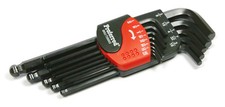 Llave Allen industrial llave hexagonal brazo largo juego de llaves Allen punta de bola SAE pulgadas