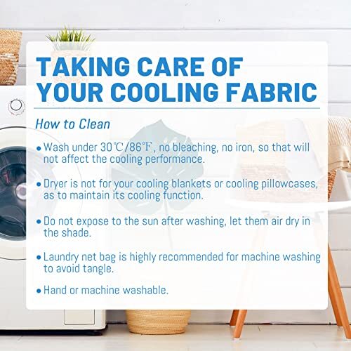 Ailemei Cooling Throw Blanket With Double Sided Cold Effect Lightweight Breathab - Picture 7 of 9