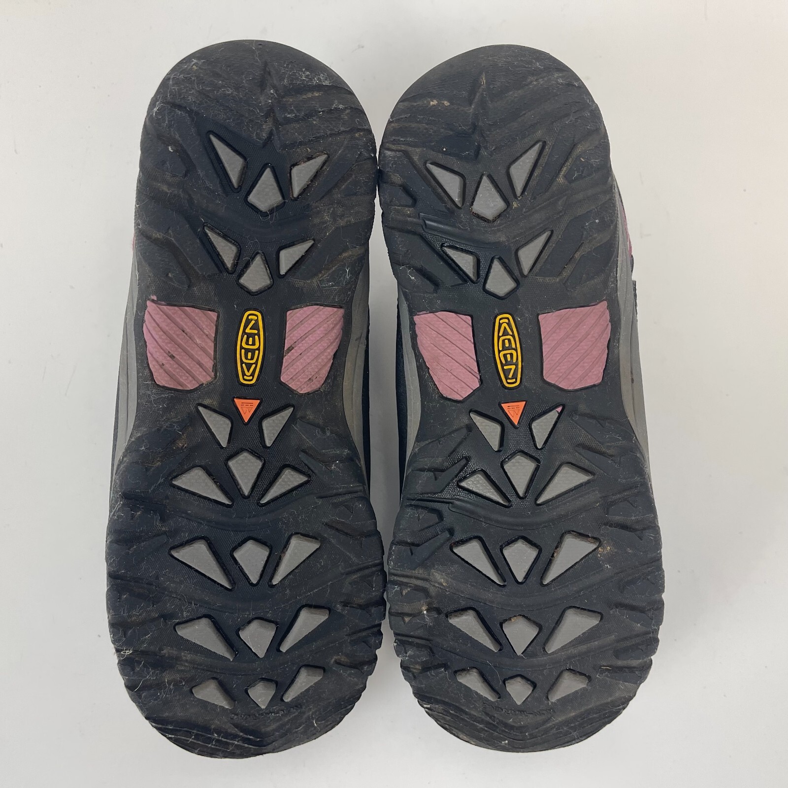 Scarpe da trekking medie impermeabili Keen Targhee da uomo nere rosa taglia 7