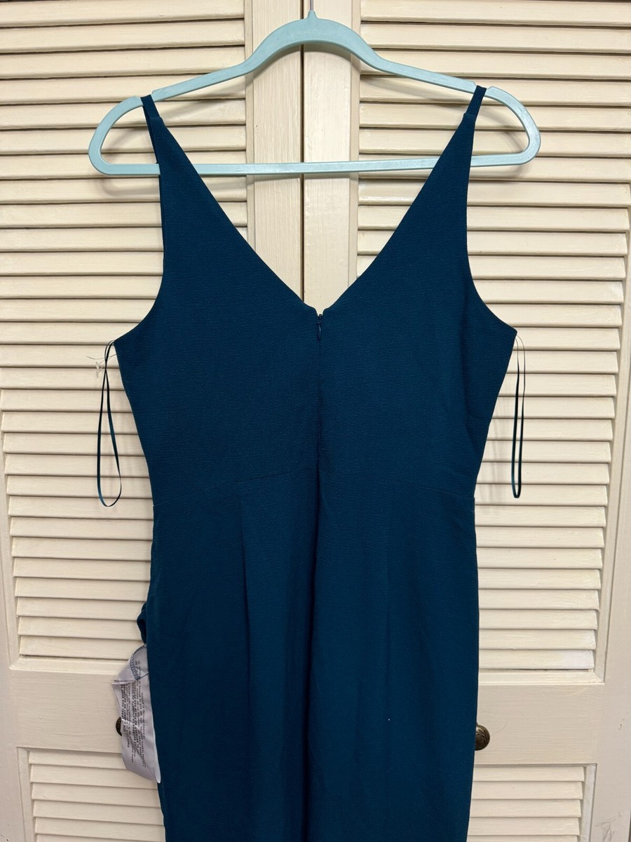 dress the population peacock blue Rent Dress The Population Tahani Midi Dress in Peacock Blue