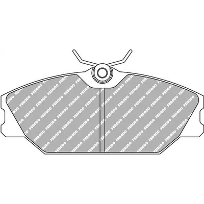 1x ORIGINAL® Ferodo Racing Bremsbelagsatz, Scheibenbremse Vorne 