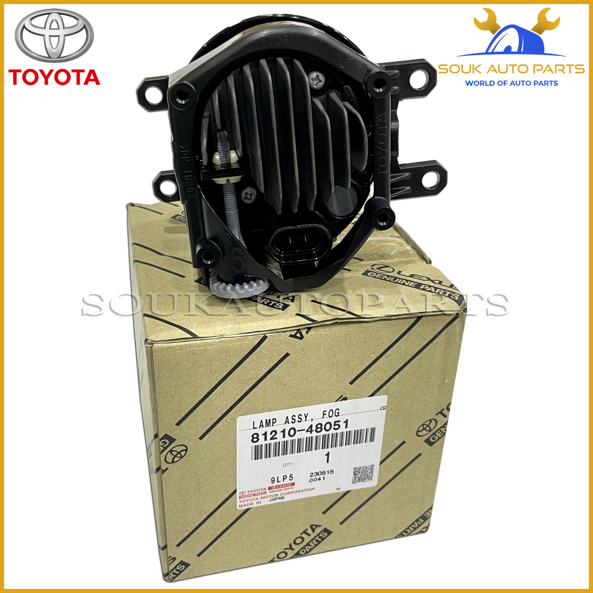 Right front fog light Replace# 81210-48051 8121048051 AUTO