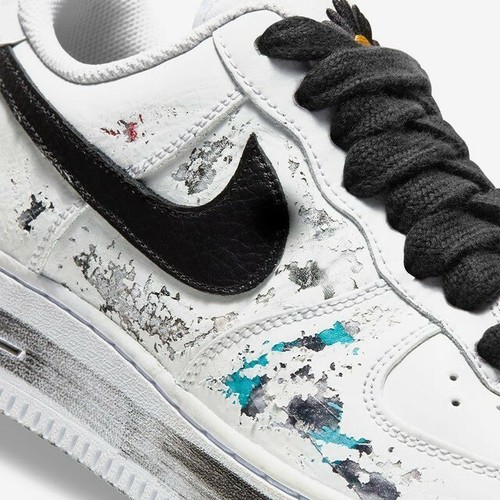 NIKE AIR FORCE 1 07 / PARANOISE G-DRAGON PEACEMINUSONE 2.0 WHITE DD3223-100 SZ13 - 第 5/7 張圖片