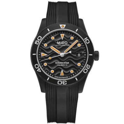 New Mido Ocean Star 39MM Automatic Black PVD Men's Watch M026.907.37.051.00