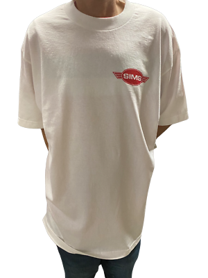 Official Licensed SIMS Skateboard Bar Men's T-Shirt Tee Skate