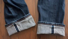 The Unbranded Brand Jeans UB222 Selvedge 11oz Tapered Size 31x31 Blue **46G0801p