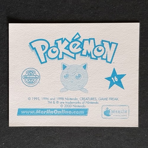 Pokemon "Figurine Adesive Merlin 2000 2a Serie" ENTRA e SCEGLI - Foto 37 di 406