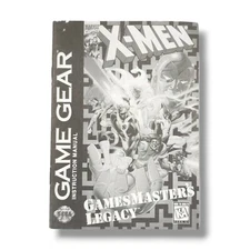 X-Men GamesMaster's Legacy Sega Game Gear Instruction Manual Only Authentic