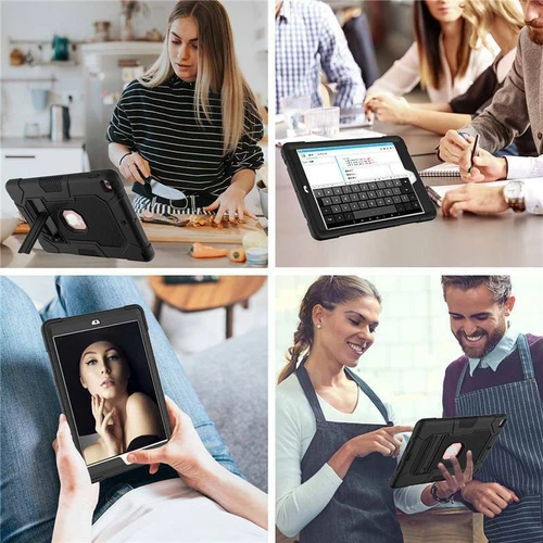 Heavy Duty Tough Hard Case Cover For iPad 5/6/7/8/9th Gen Mini Air Pro 11" 12.9" - Picture 17 of 70
