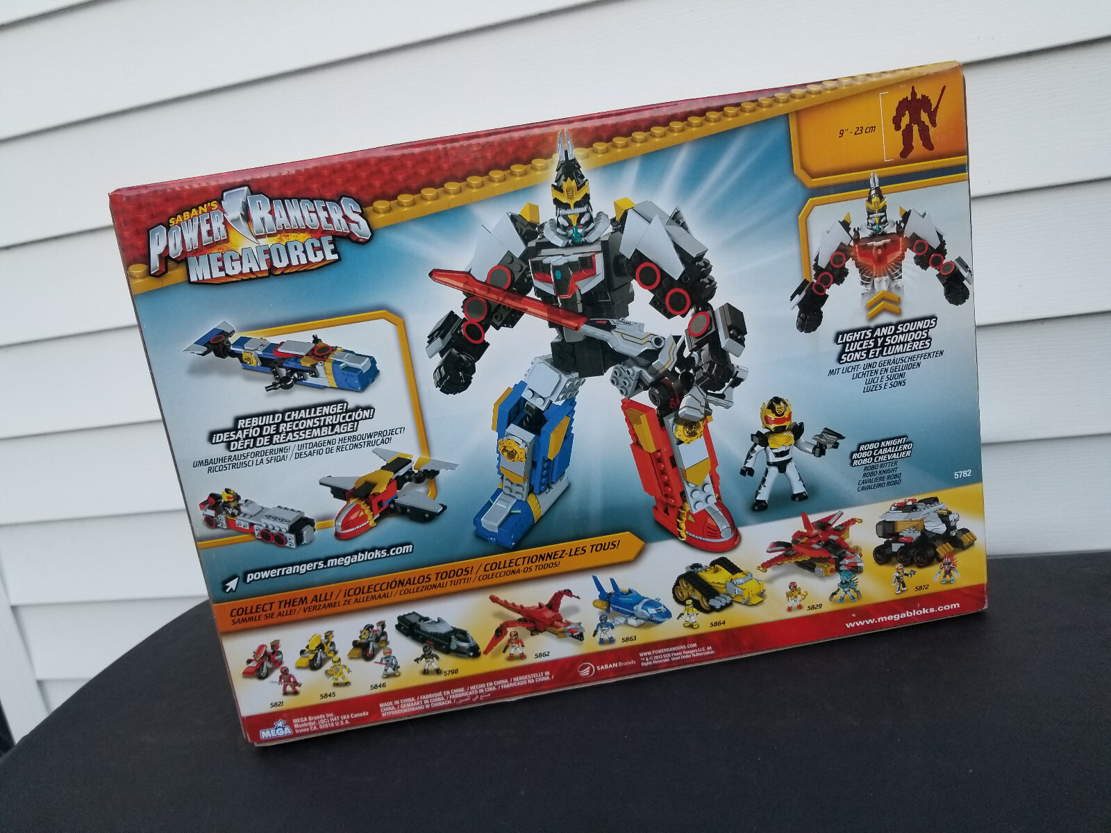Power Rangers MEGAZORD Mega Bloks Gosei Grand Ultimate Super Sentai Lego Brick