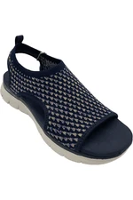 Skechers Vegan Washable Slingback Sandals Flex Appeal 4.0 Navy/Multi