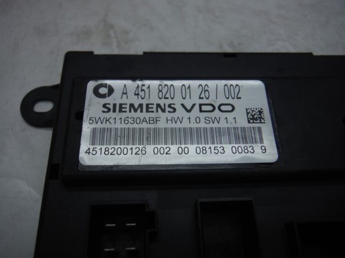 Smart Fortwo 2008 módulo de control de puerta A4518200126 - Imagen 5 de 9