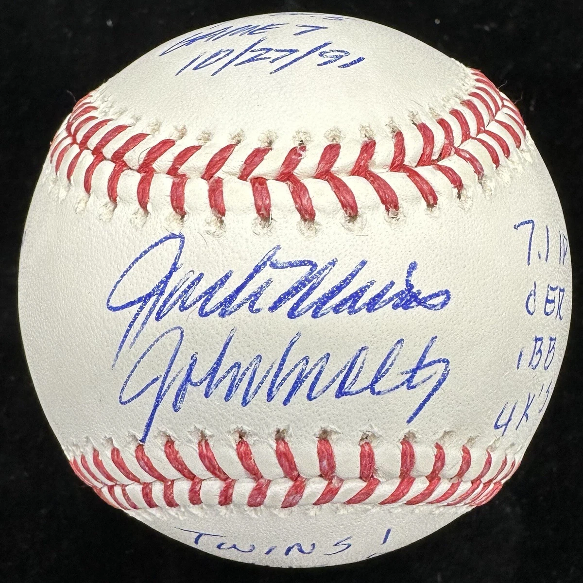 Jack Morris Original Autographed Baseball MLB Balls for sale | eBay