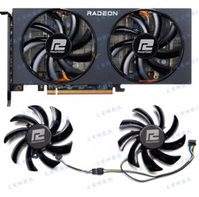 A pair of Powercolor RX6500XT 6600 6600XT 6650XT 6700 Competitive Edition fans