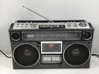 Sanyo M-9994K Boombox Stereo Cassette Recorder Ghetto Blaster Vintage