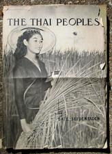 1958 The Thai Peoples Book 1 by Major Erik Seidenfaden The Siam Society PB