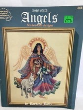 Cross Stitch Angels Pattern Booklet Six Heavenly Designs American School of Need