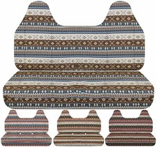 Truck Seat Covers Fits 1992-2004 Ford F150 Front Bench With Molded Headrest