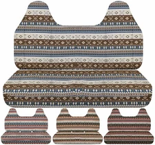 Truck seat covers Fits 1992-2004 Ford F150 Front Bench with Molded headrest