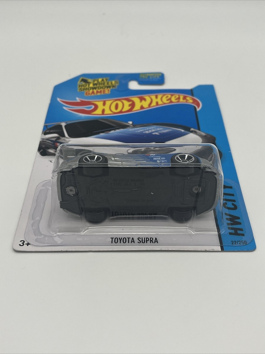 2014 Hot Wheels Toyota Supra FALKEN #22 Silver Metallic K-Mart