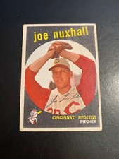 1959 TOPPS BASEBALL #389 JOE NUXHALL!! $1 SHIPPING!! 