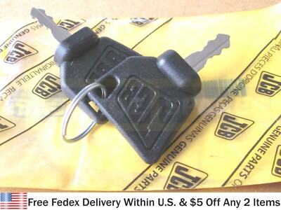 Chiave Di Accensione Originale JCB 6 Pz. (N. Parte 701/45501 331/26790 - Foto 3