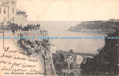 R382279 Monaco Ravin Ste Devote Giletta Postkarte