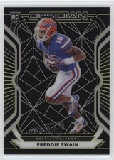 2020 Panini Obsidian Rookies Electric Etch Yellow 10/25 Freddie Swain #197 1k0w